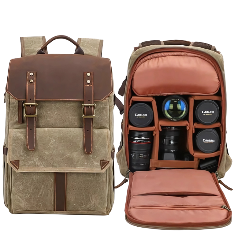 Tossae VintageQuest Camera Backpack