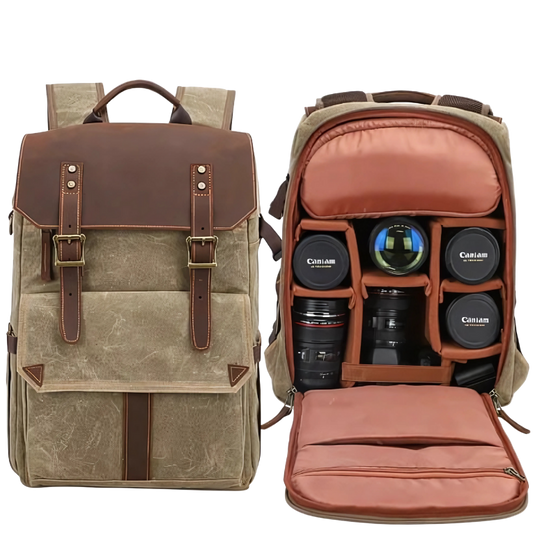 Tossae VintageQuest Camera Backpack