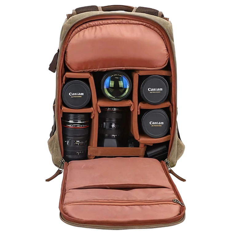 Tossae VintageQuest Camera Backpack