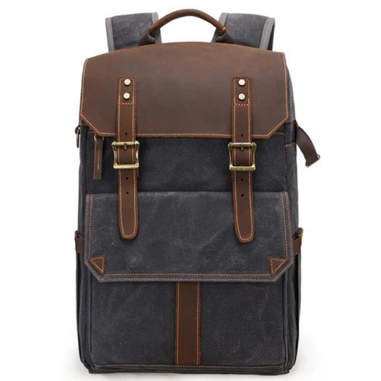 Tossae Vintage Camera Adventure Backpack
