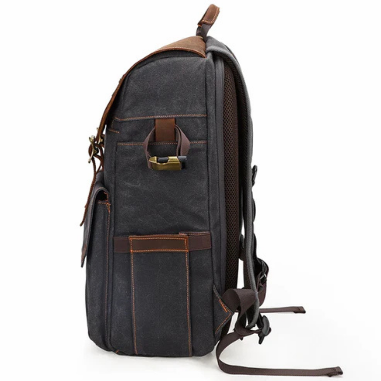 Tossae Vintage Camera Adventure Backpack