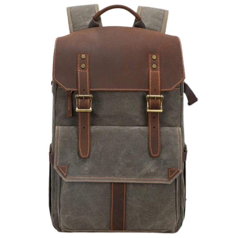 Tossae Vintage Camera Adventure Backpack