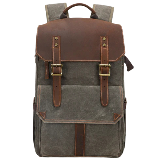 Tossae Vintage Camera Adventure Backpack